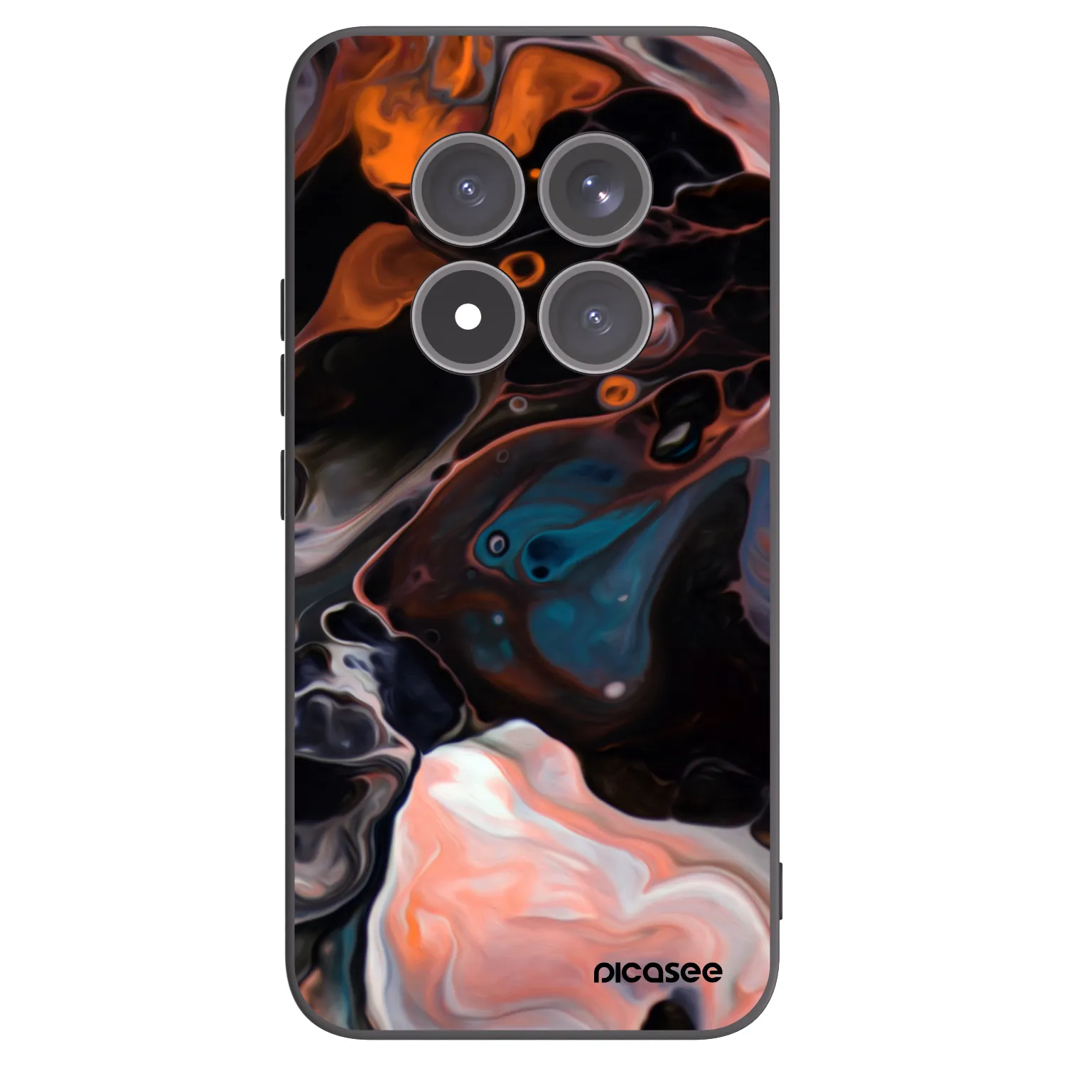 Picasee silikonový černý obal pro Xiaomi Redmi Note 15 Pro+ - Cream