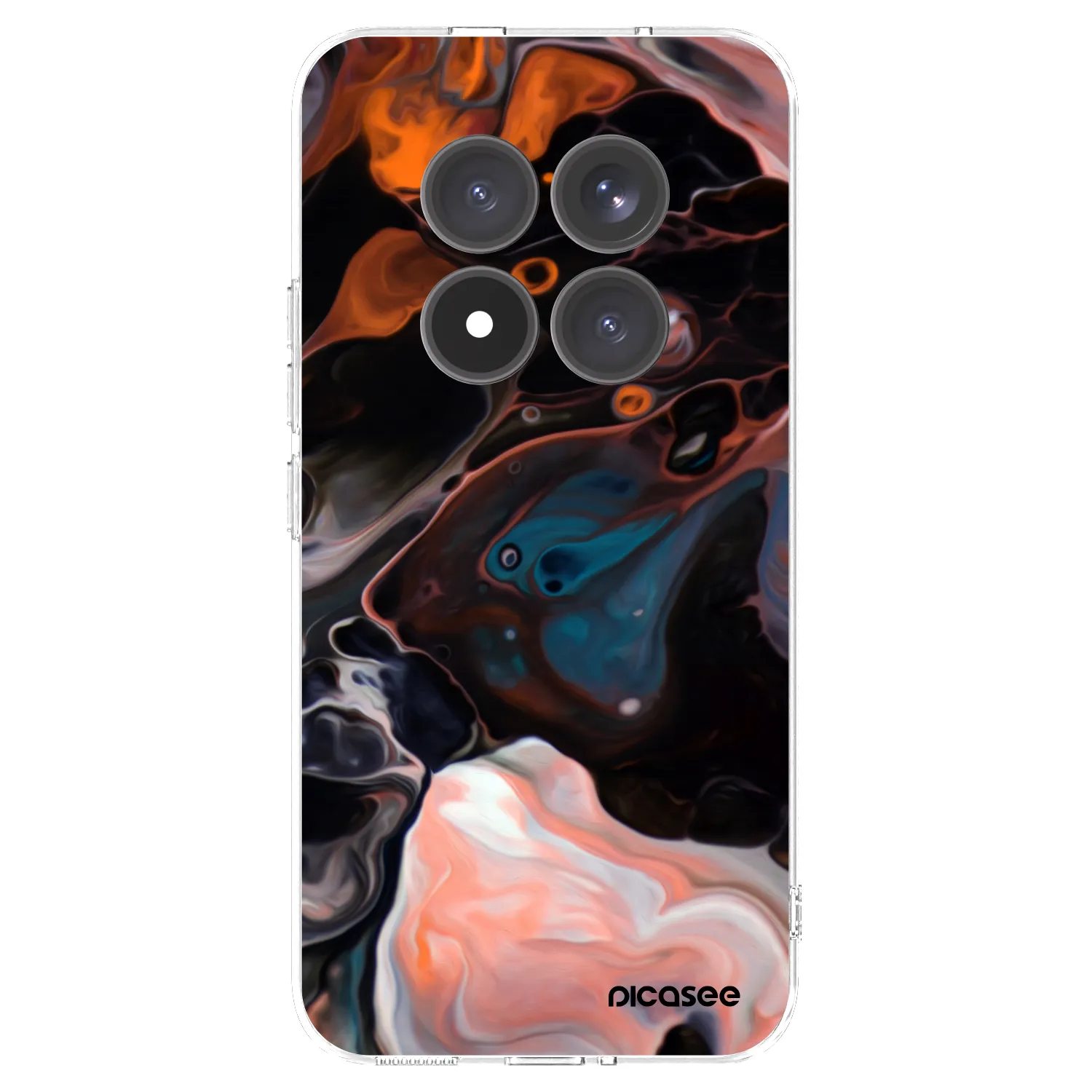Picasee silikonový průhledný obal pro Xiaomi Redmi Note 15 Pro+ - Cream