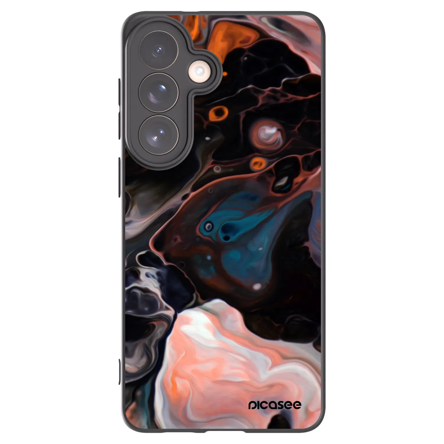 Picasee silikonový černý obal pro Samsung Galaxy S26+ - Cream