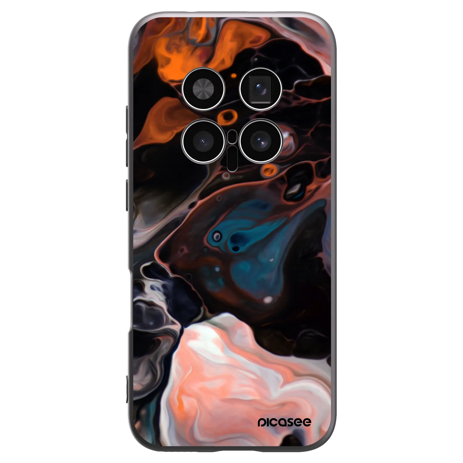 Picasee silikonový černý obal pro Honor Magic8 Pro 5G - Cream