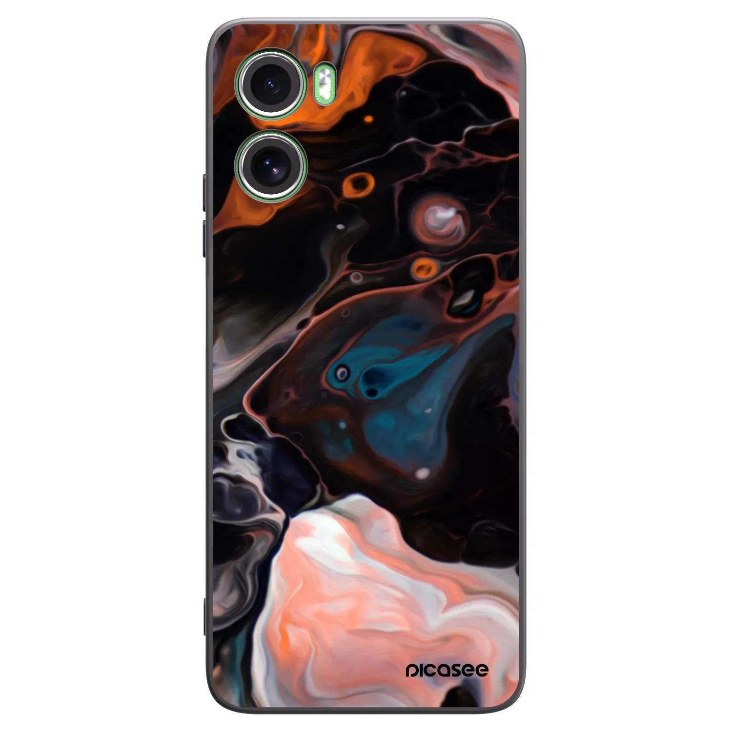 Picasee silikonový černý obal pro Motorola Moto G06 - Cream