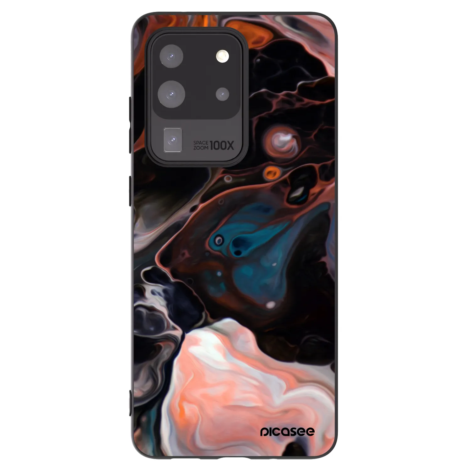 Picasee silikonový černý obal pro Samsung Galaxy S20 Ultra 5G G988F - Cream