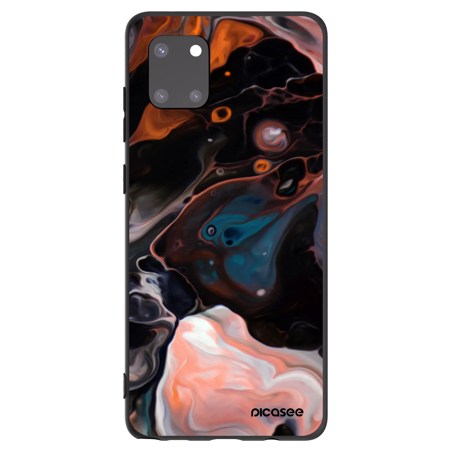 Picasee silikonový černý obal pro Samsung Galaxy Note 10 Lite N770F - Cream