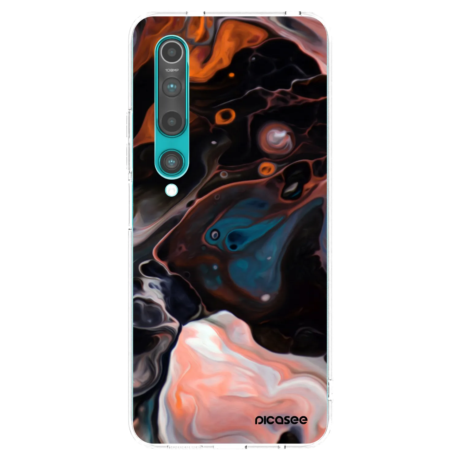 Picasee silikonový průhledný obal pro Xiaomi Mi 10 - Cream
