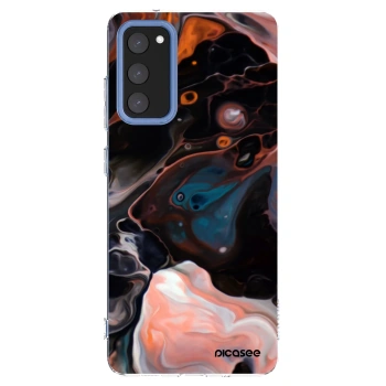 Picasee silikonový průhledný obal pro Samsung Galaxy S20 FE - Cream