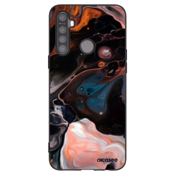 Picasee silikonový černý obal pro Realme 5 - Cream
