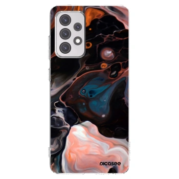 Picasee silikonový průhledný obal pro Samsung Galaxy A52 5G A525F - Cream