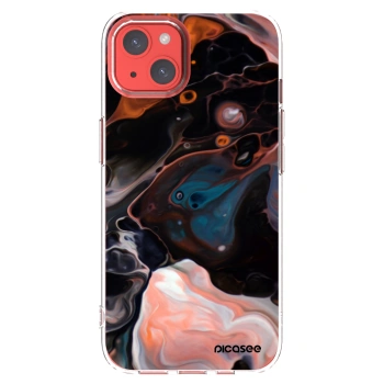 Picasee silikonový průhledný obal pro Apple iPhone 13 - Cream