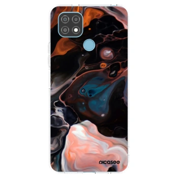 Picasee silikonový průhledný obal pro Realme C21 - Cream