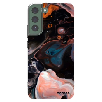 Picasee silikonový průhledný obal pro Samsung Galaxy S22+ 5G - Cream