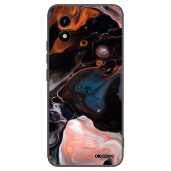 Picasee silikonový černý obal pro Vivo Y01 - Cream