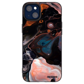 Picasee silikonový černý obal pro Apple iPhone 14 Plus - Cream