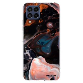 Picasee silikonový průhledný obal pro Samsung Galaxy M53 5G - Cream
