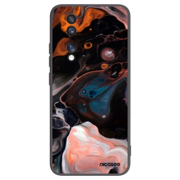 Picasee silikonový černý obal pro Honor 70 - Cream