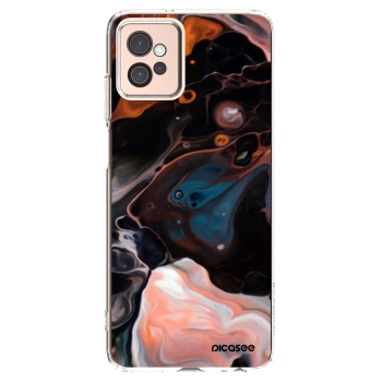 Picasee silikonový průhledný obal pro Motorola Moto G32 - Cream