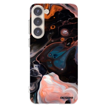 Picasee silikonový průhledný obal pro Samsung Galaxy S23+ 5G - Cream