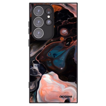 Picasee silikonový černý obal pro Samsung Galaxy S23 Ultra 5G - Cream