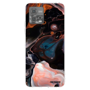Picasee silikonový průhledný obal pro Motorola Moto G72 - Cream