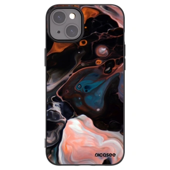 Picasee silikonový černý obal pro Apple iPhone 15 Plus - Cream