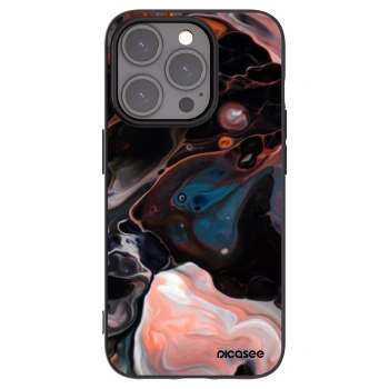 Picasee silikonový černý obal pro Apple iPhone 15 Pro - Cream