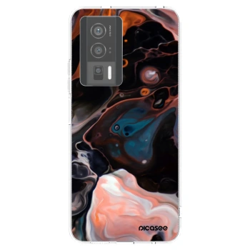 Picasee silikonový průhledný obal pro Xiaomi Poco F5 Pro 5G - Cream