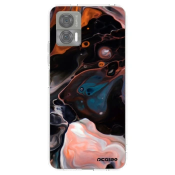 Picasee silikonový průhledný obal pro Motorola Edge 30 Neo - Cream