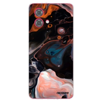 Picasee silikonový průhledný obal pro Motorola Moto G84 5G - Cream