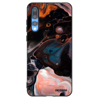 Picasee silikonový černý obal pro Huawei P20 Pro - Cream