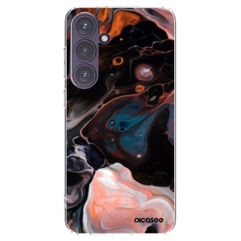 Picasee silikonový průhledný obal pro Samsung Galaxy S24+ S926B 5G - Cream