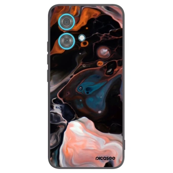 Picasee silikonový černý obal pro Motorola Edge 40 Neo - Cream