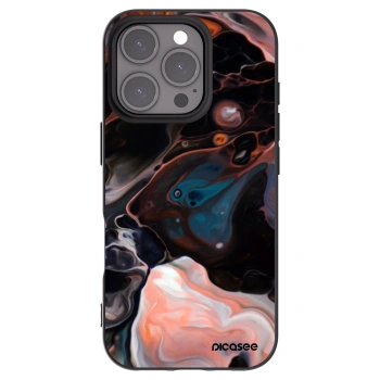 Picasee silikonový černý obal pro Apple iPhone 16 Pro - Cream