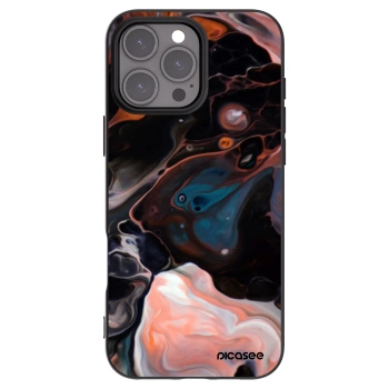 Picasee silikonový černý obal pro Apple iPhone 16 Pro Max - Cream