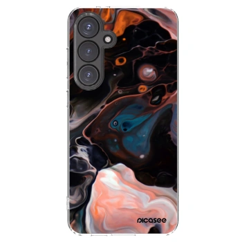 Picasee silikonový průhledný obal pro Samsung Galaxy S24 FE S721B - Cream