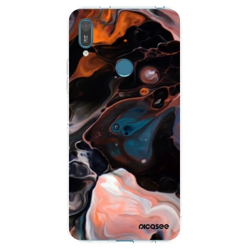 Picasee silikonový průhledný obal pro Huawei Y7 2019 - Cream