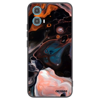 Picasee silikonový černý obal pro Motorola Moto G34 5G - Cream