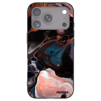 Picasee silikonový černý obal pro Apple iPhone 17 Pro - Cream