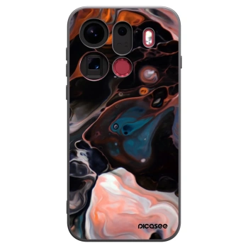 Picasee silikonový černý obal pro OPPO Find X9 Pro - Cream