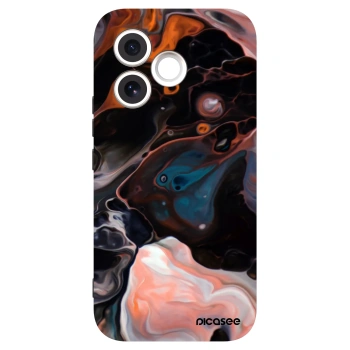 Picasee silikonový černý obal pro Honor 600 Lite - Cream