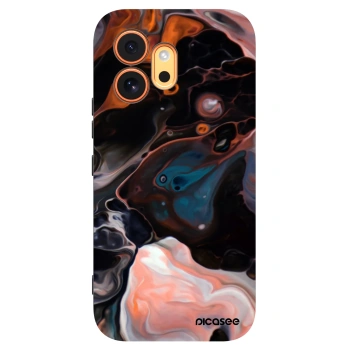 Picasee silikonový černý obal pro Honor 600 - Cream