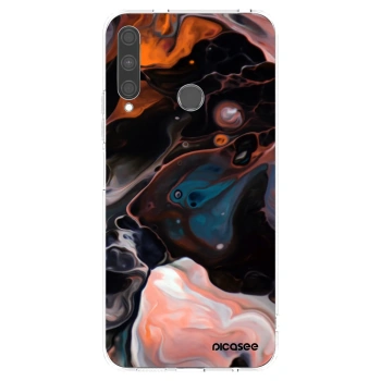 Picasee silikonový průhledný obal pro Huawei P40 Lite E - Cream