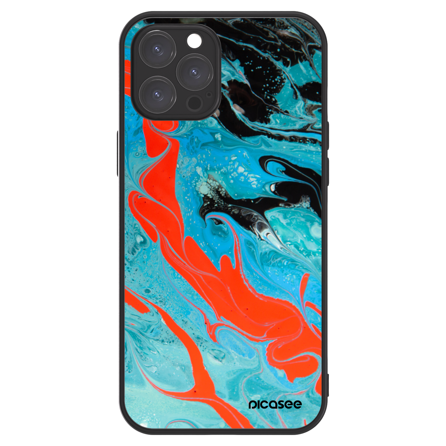 Picasee ULTIMATE CASE pro Apple iPhone 12 Pro Max - Blue Magma