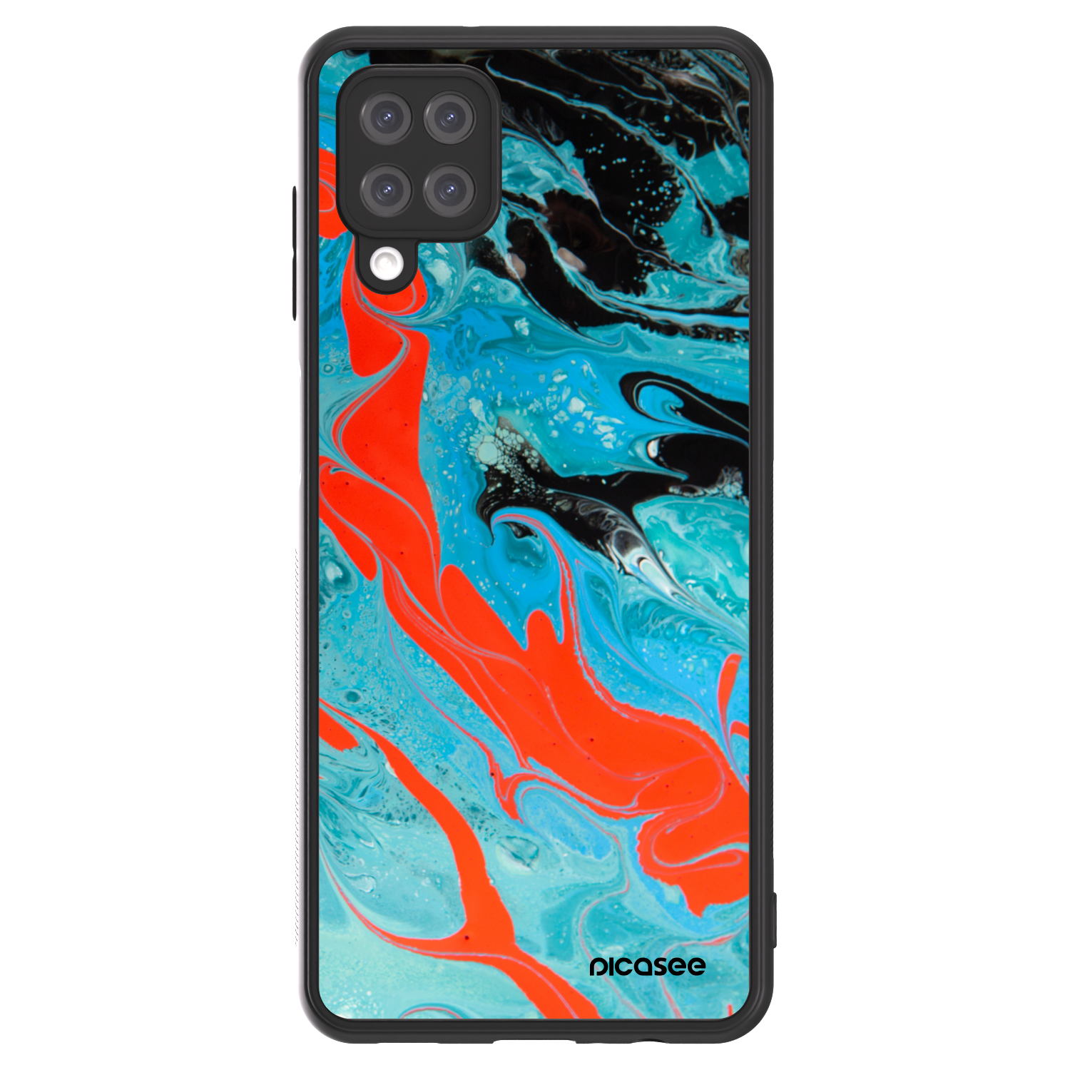 Picasee ULTIMATE CASE pro Samsung Galaxy A12 A125F - Blue Magma