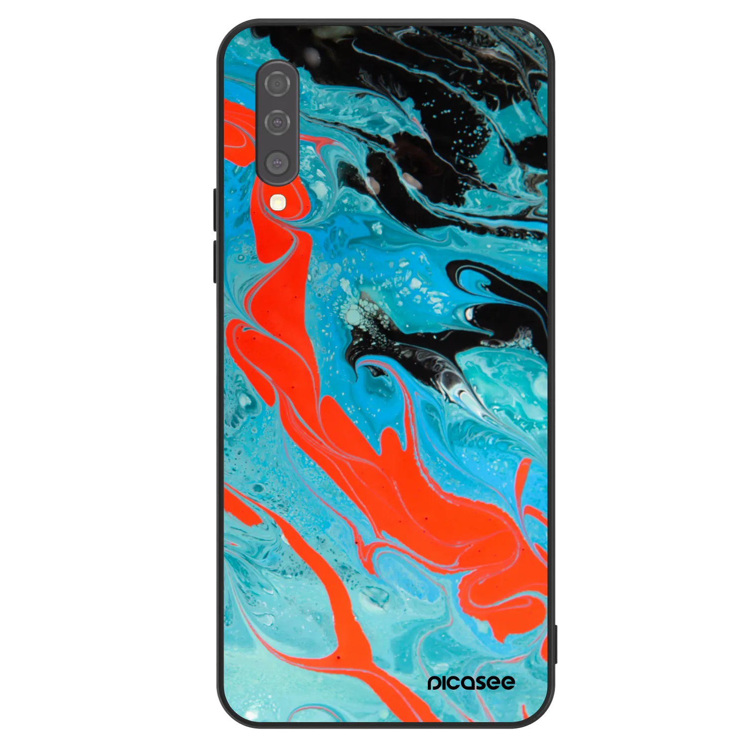 Picasee ULTIMATE CASE pro Samsung Galaxy A50 A505F - Blue Magma