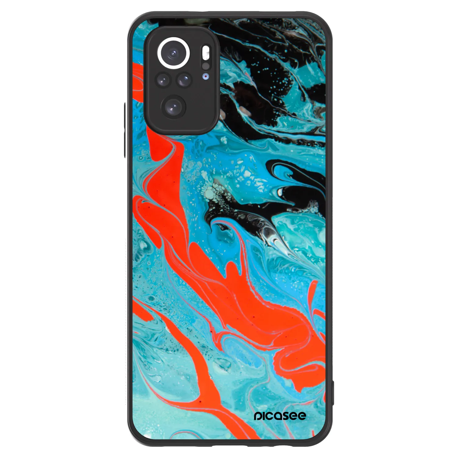 Picasee ULTIMATE CASE pro Xiaomi Redmi Note 10 - Blue Magma