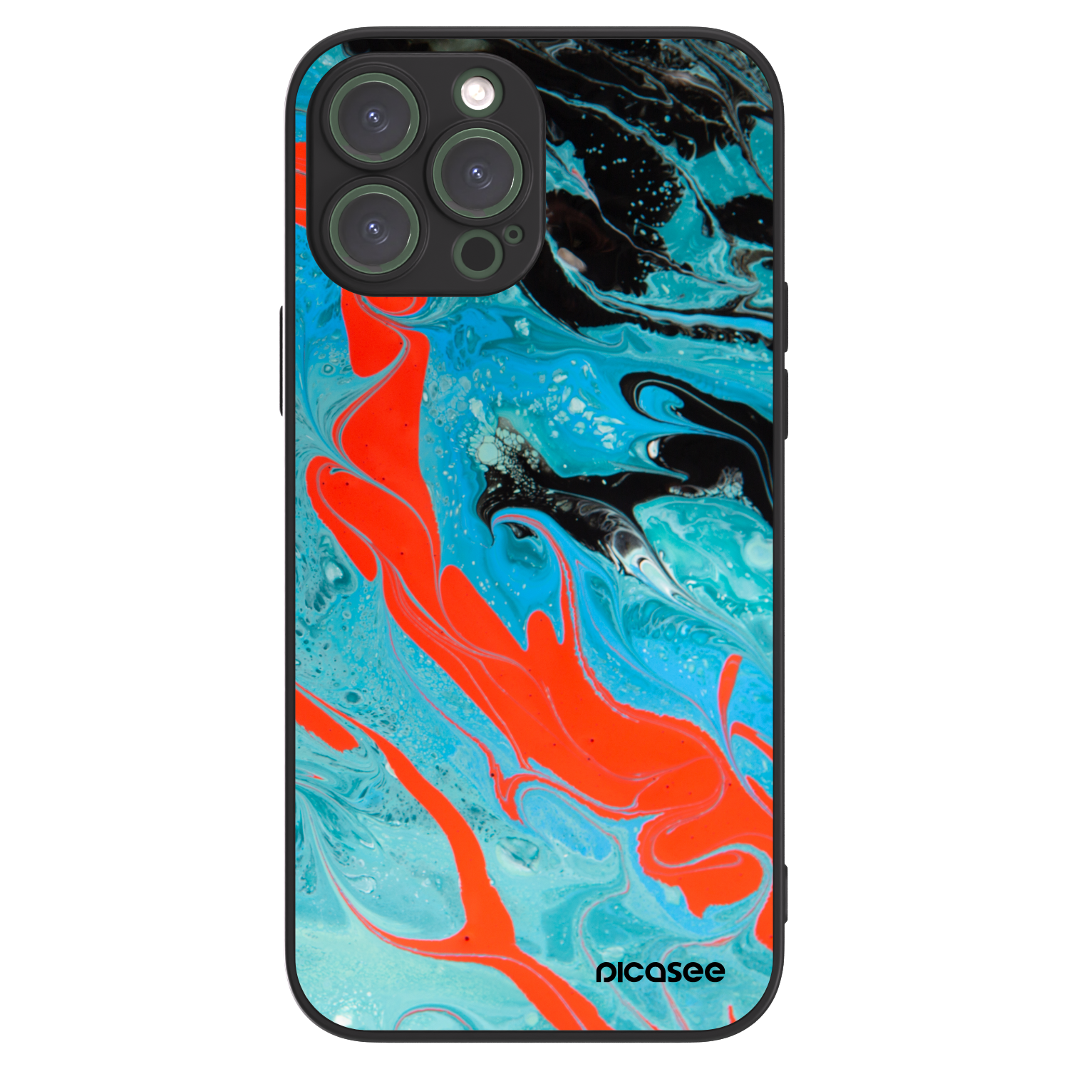 Picasee ULTIMATE CASE pro Apple iPhone 13 Pro Max - Blue Magma