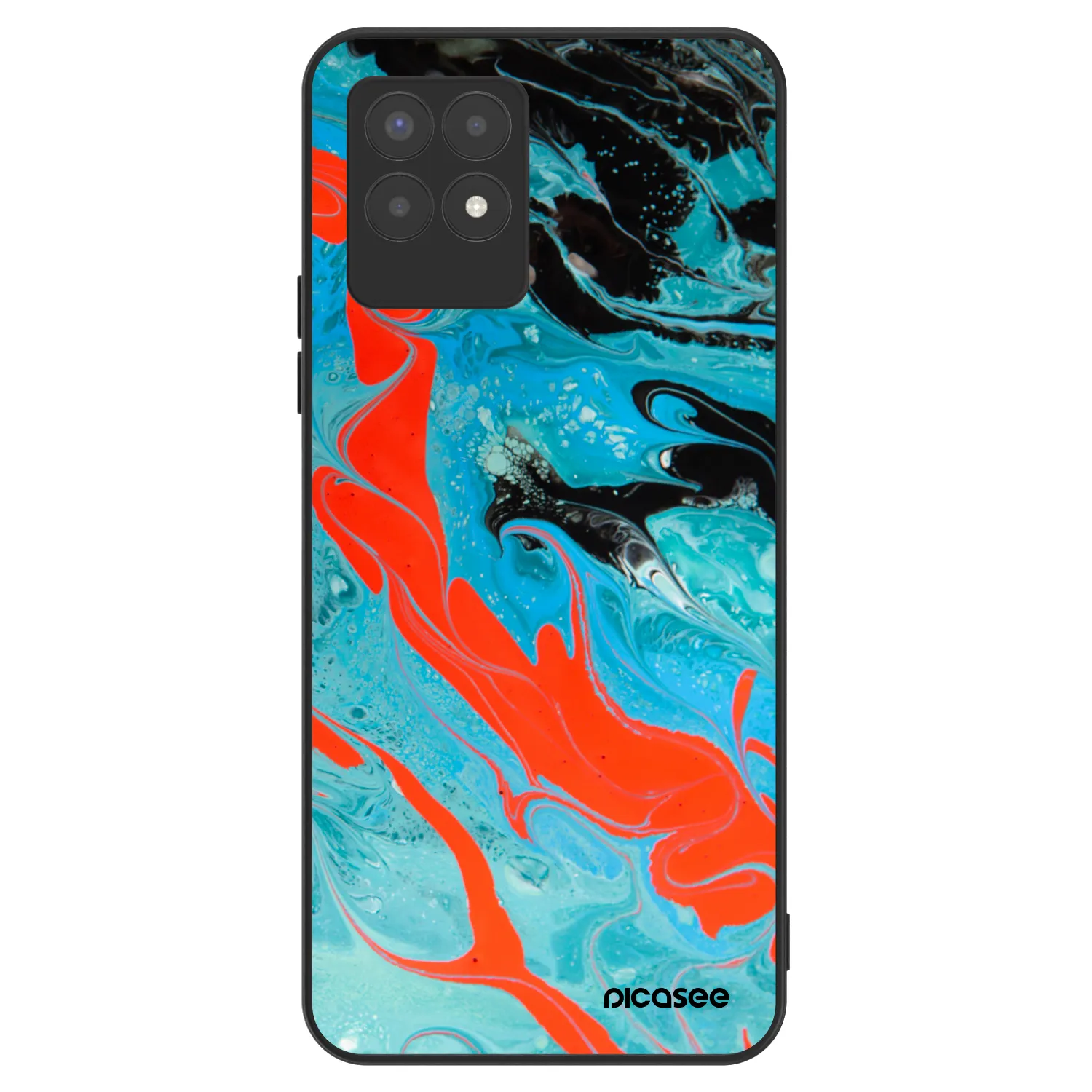 Picasee ULTIMATE CASE pro Realme 8i - Blue Magma