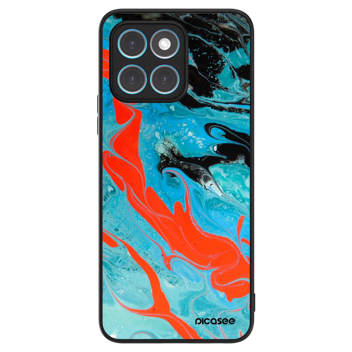 Picasee ULTIMATE CASE pro Honor X8 4G - Blue Magma