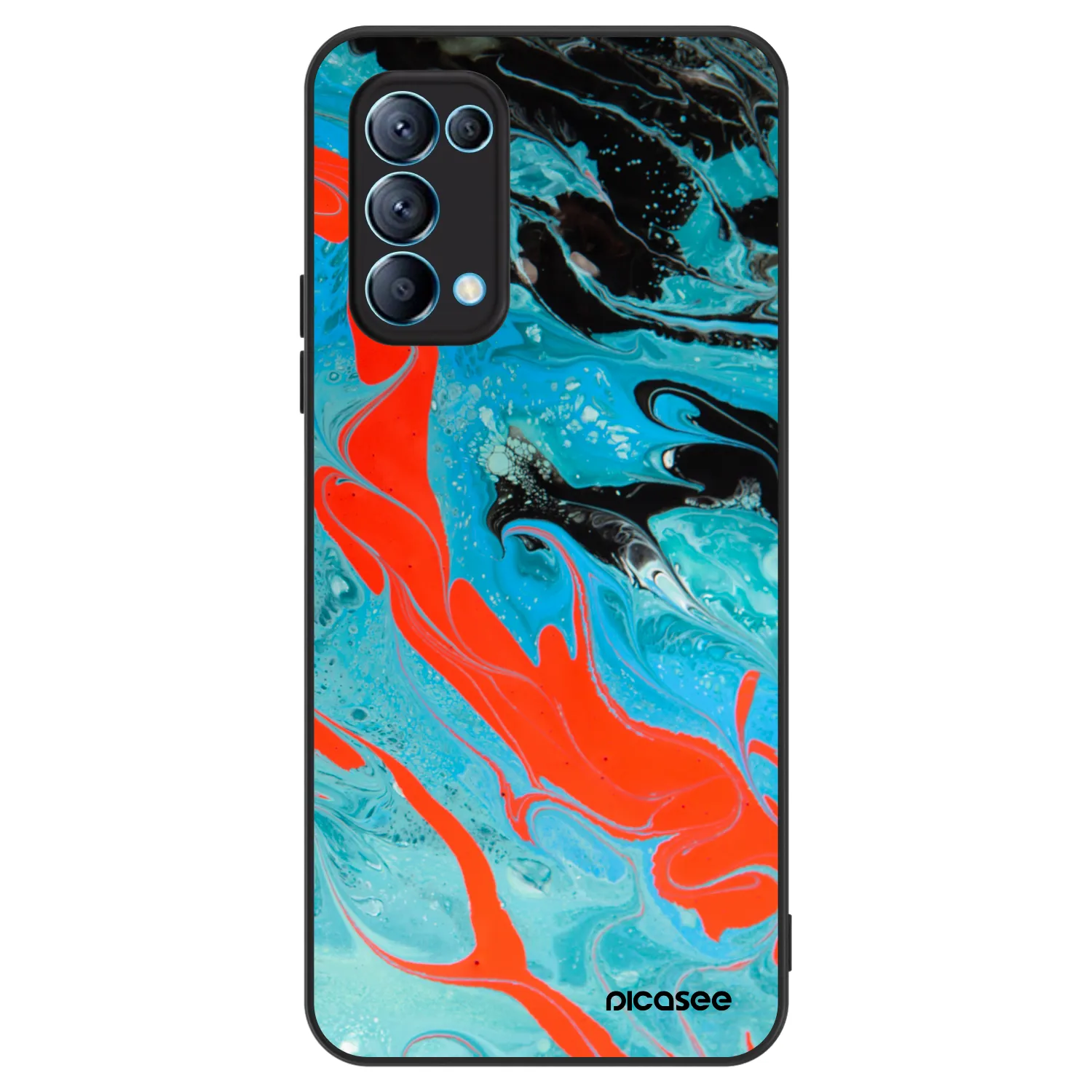 Picasee ULTIMATE CASE pro OPPO Reno 5 5G - Blue Magma