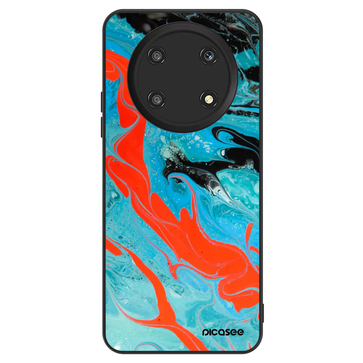 Picasee ULTIMATE CASE pro Honor Magic4 Lite 5G - Blue Magma
