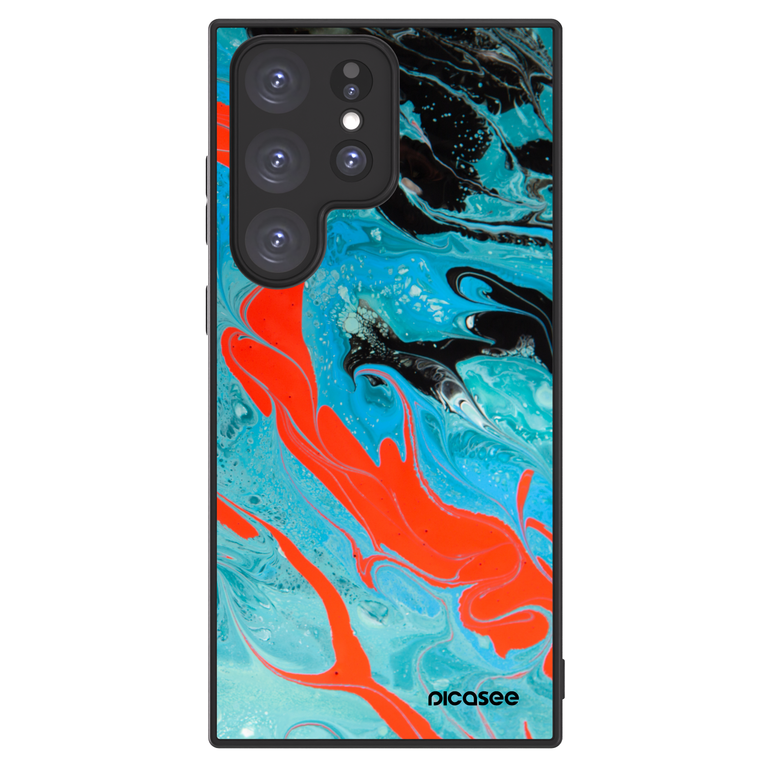Picasee ULTIMATE CASE PowerShare pro Samsung Galaxy S23 Ultra 5G - Blue Magma